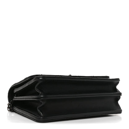 Chanel Aged Calfskin Quilted Mini Reissue Wallet On Chain WOC So Black 4 of 12