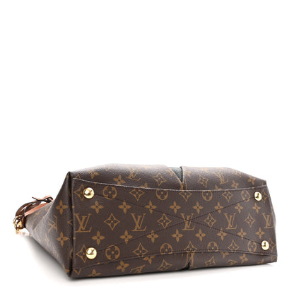 Louis Vuitton Monogram V Tote MM Black 4 of 9