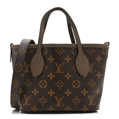 Louis Vuitton Monogram Neverfull Inside Out Bandouliere BB Dark Fango 1 of 11