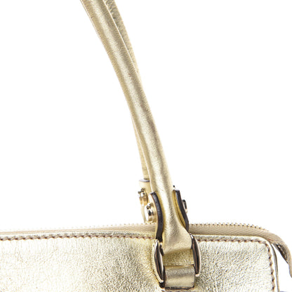 Gucci Metallic Monogram D Gold Tote Gold 13 of 14
