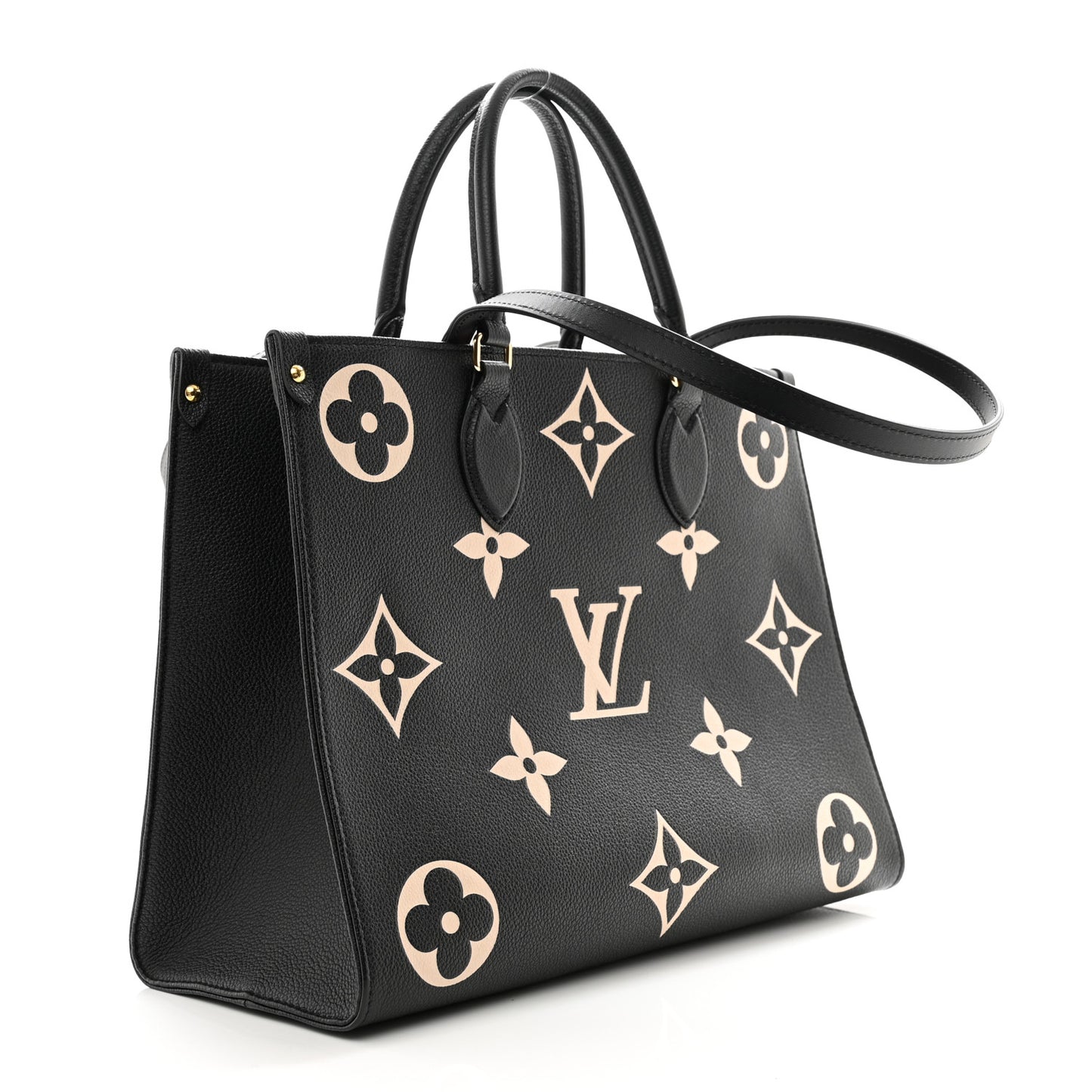 Empreinte Monogram Giant Onthego MM Black Beige