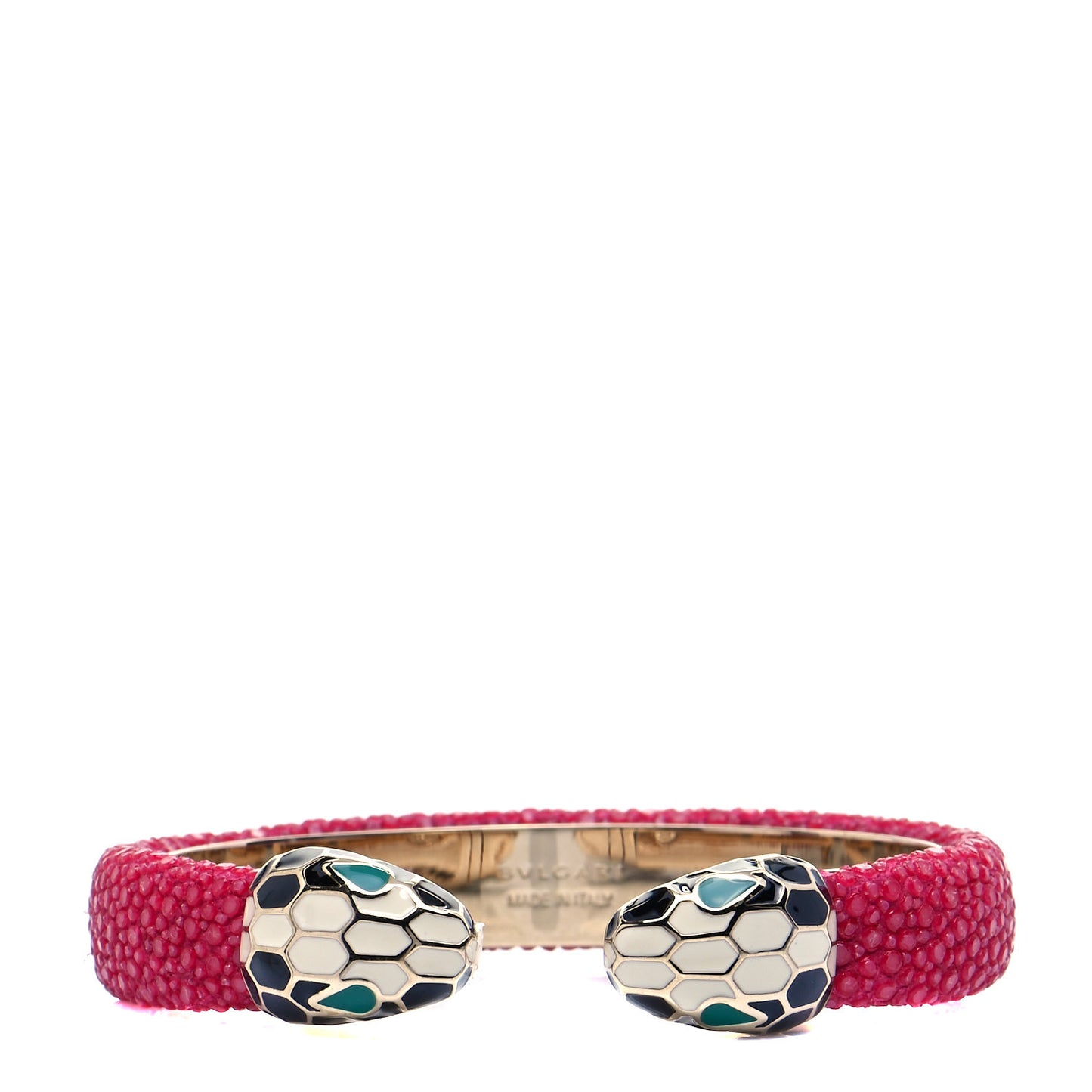 Galuchat Serpenti Forever Bracelet Pink