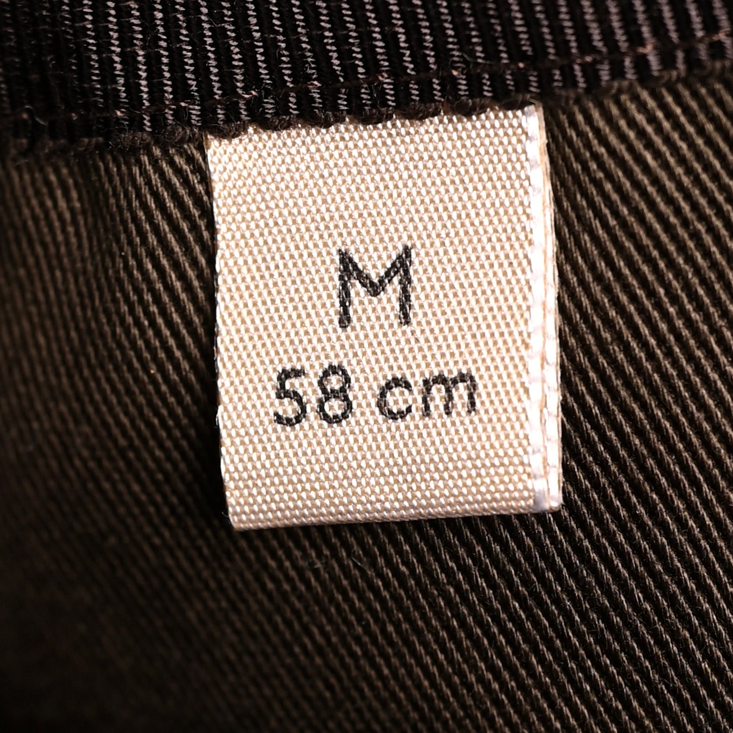 Monogram Web Baseball Hat M Beige Cocoa