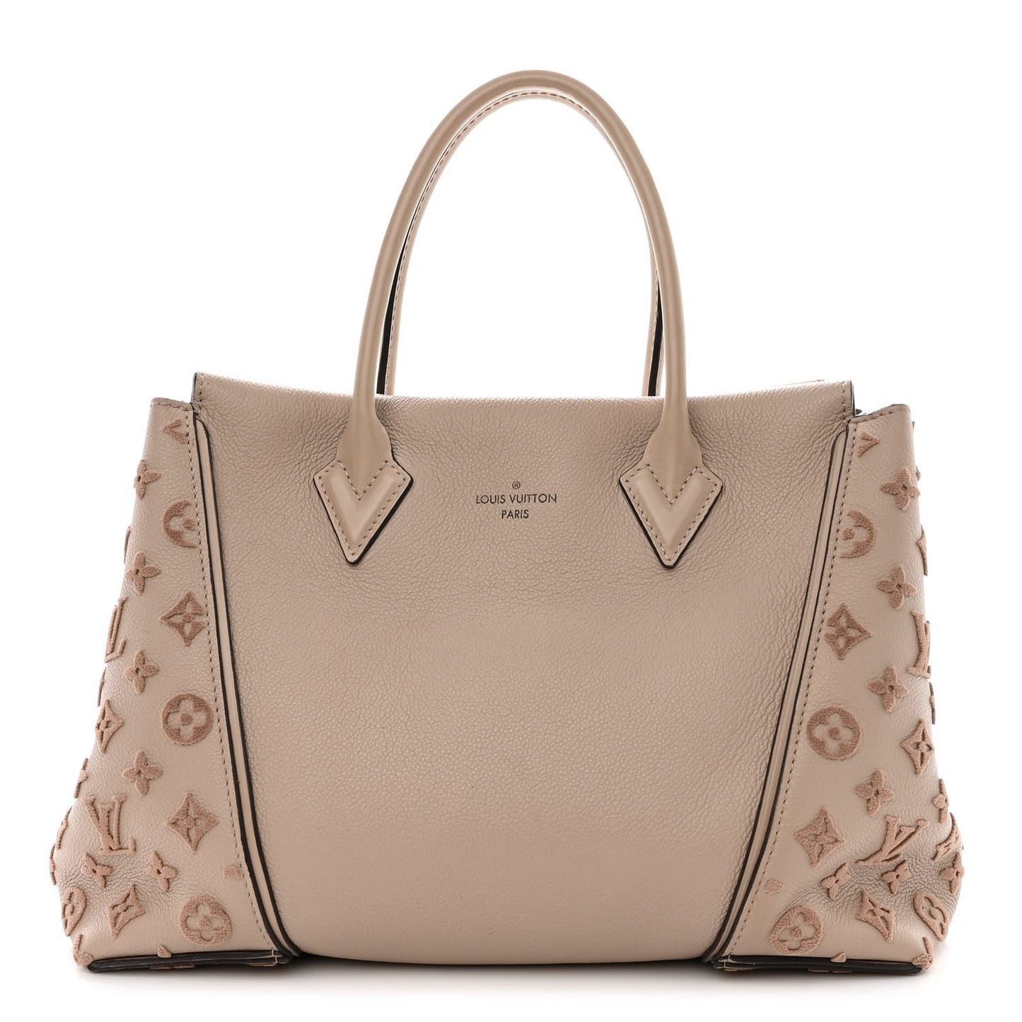 Veau Cachemire Tote W PM Galet
