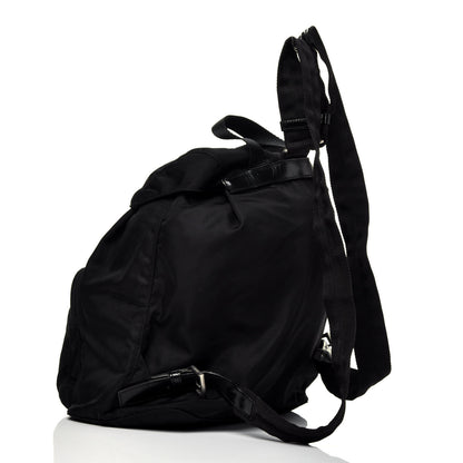 Prada Nylon Vela Medium Cinch Backpack 2 of 7
