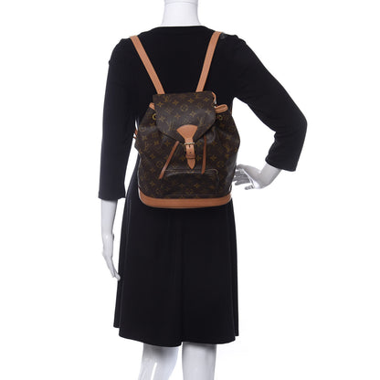 Louis Vuitton Monogram Montsouris MM Backpack 2 of 11