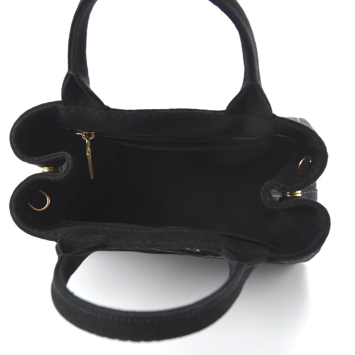 Prada Canapa Small Logo Tote Black 5 of 9