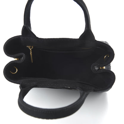 Prada Canapa Small Logo Tote Black 5 of 9
