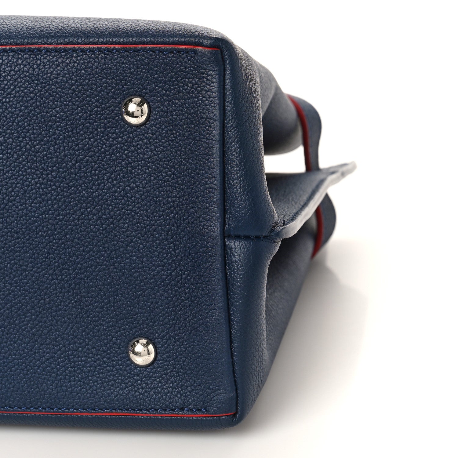 Louis Vuitton Calfskin Lockme Day Marine Rouge 8 of 8