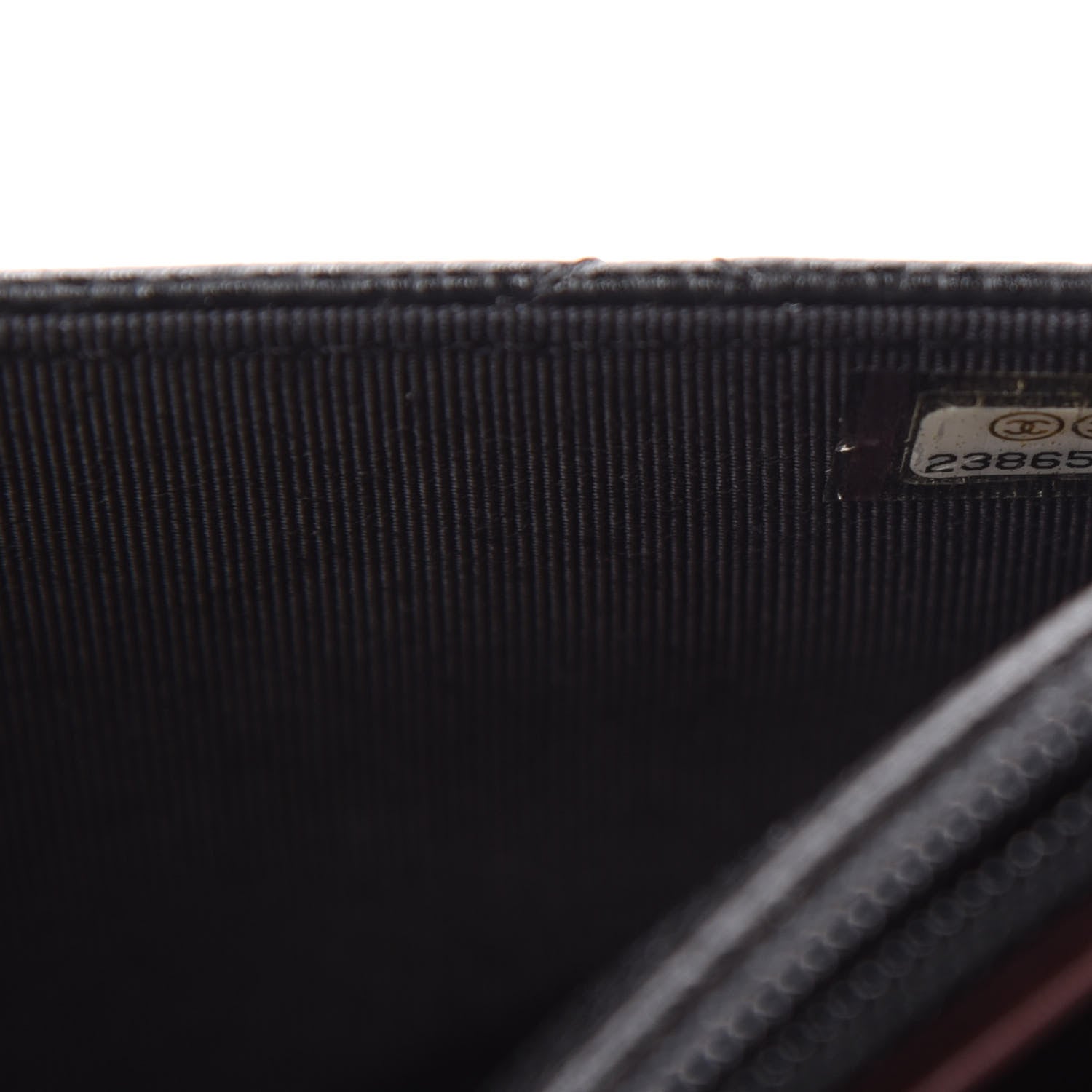 Chanel Caviar Quilted Wallet On Chain WOC Black 10 of 12