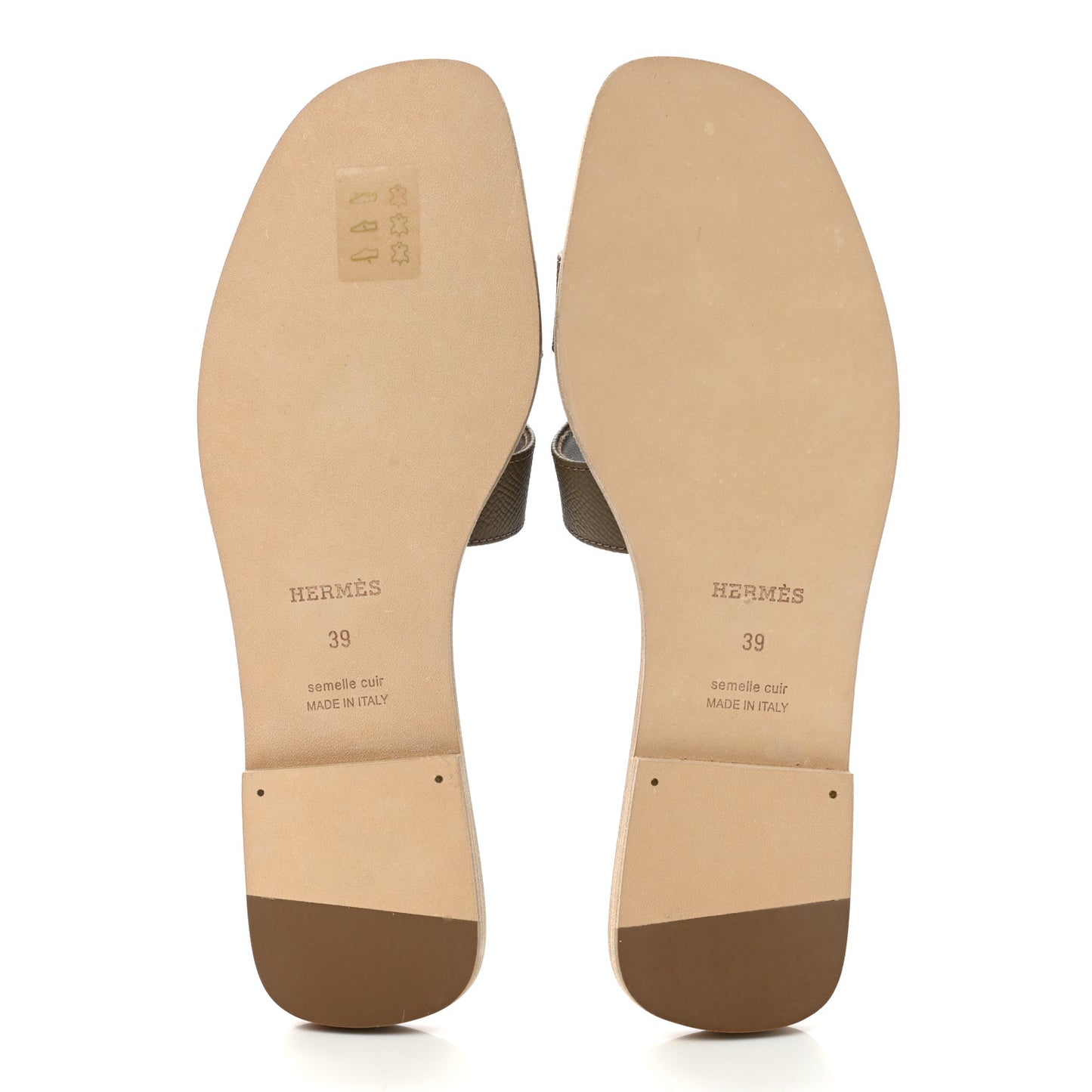Epsom Oran Sandals 39 Etoupe