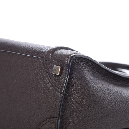 Celine Goatskin Micro Luggage Dark Taupe 16 of 18