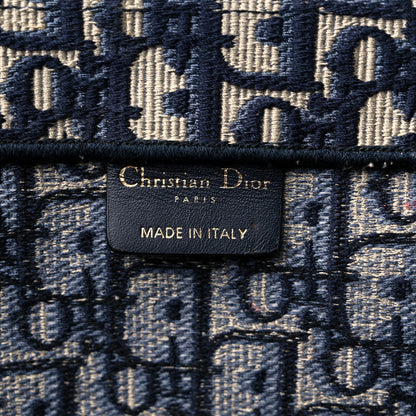 Christian Dior Oblique Large Book Tote Blue Multicolor 6 of 17