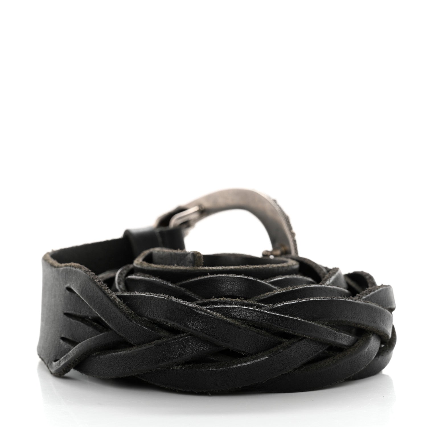 Gucci Calfskin Braided Dionysus Belt 105 42 Black 2 of 6