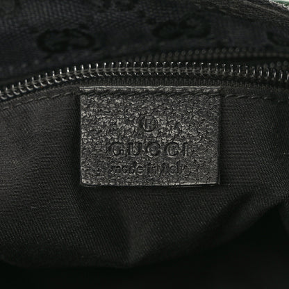 Gucci Monogram Web Small Flat Messenger Bag Black 6 of 9