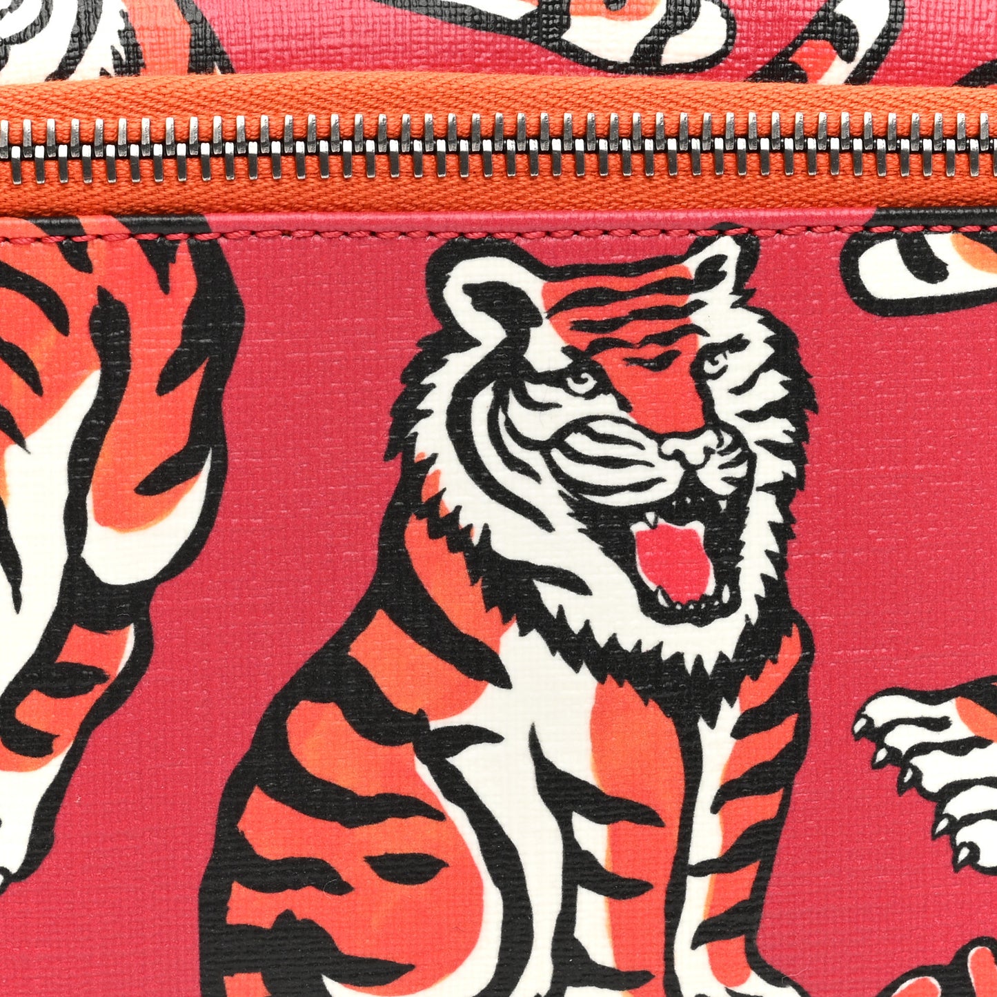 GG Supreme Monogram Angry Cat Print Childrens Belt Bag Multicolor