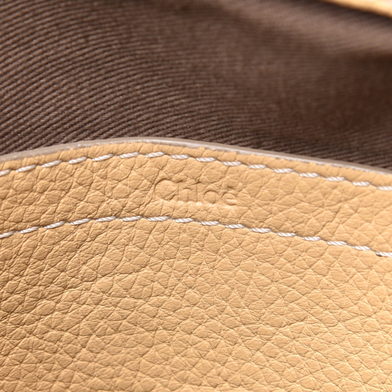 Chloe Grained Calfskin Medium Marcie Saddle Bag Sunlight 5 of 11