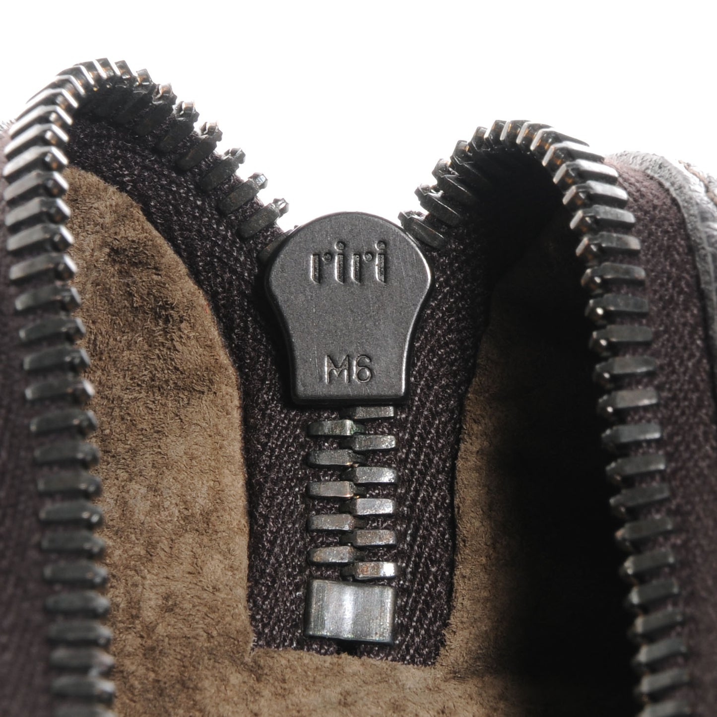 Deerskin Brick Top Handle Bag Chocolate