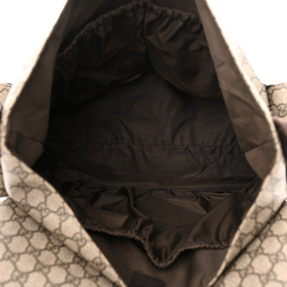 Gucci GG Plus Monogram Messenger Diaper Bag Dark Brown 5 of 10