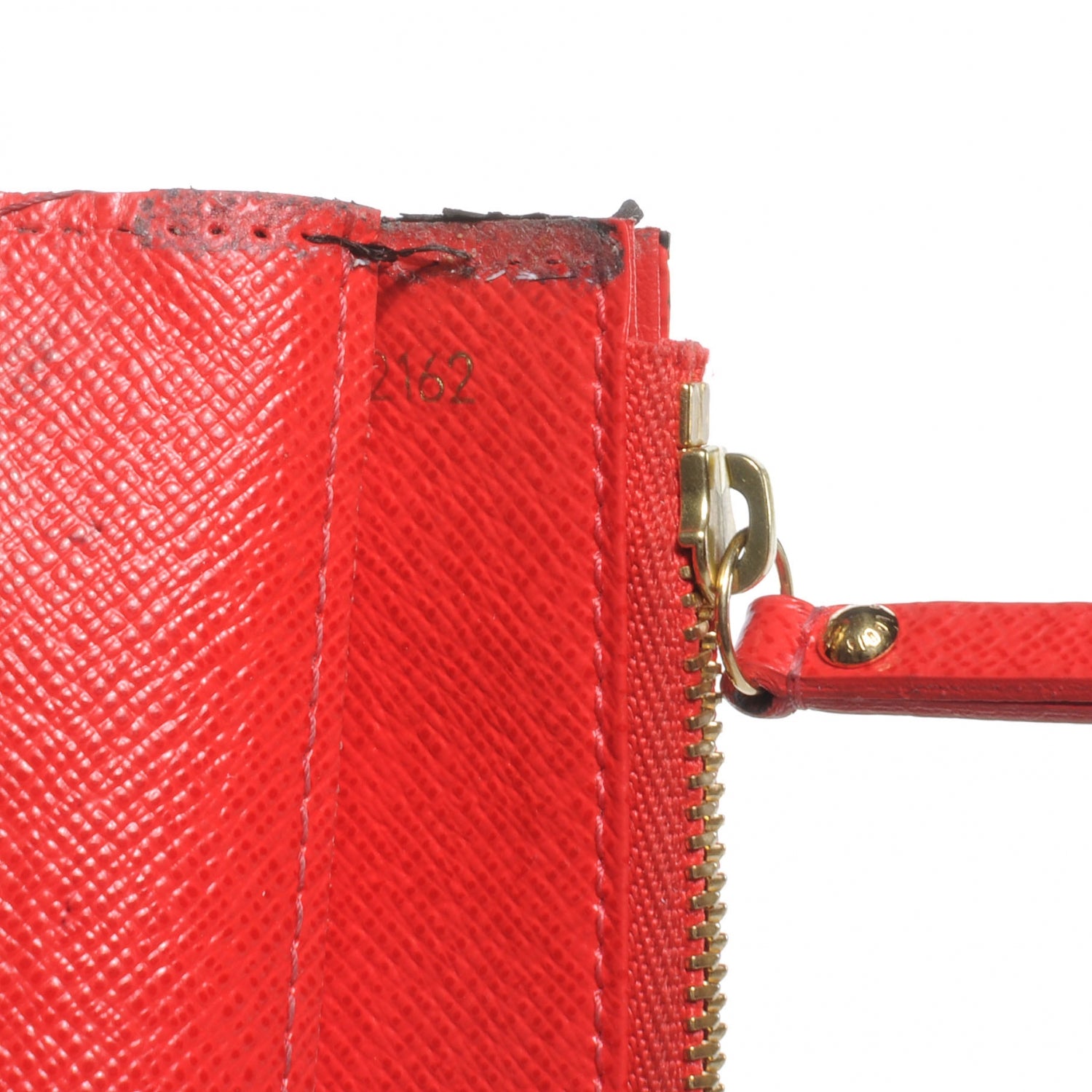 Louis Vuitton Monogram Kusama Waves Insolite Wallet Red 7 of 8