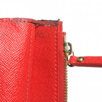 Louis Vuitton Monogram Kusama Waves Insolite Wallet Red 7 of 8