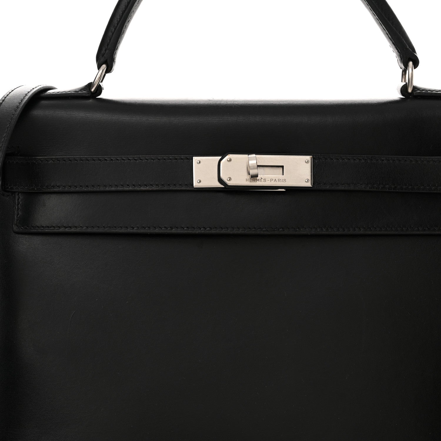 Hermes Box Kelly Sellier 32 Black 8 of 22