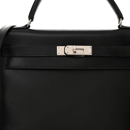 Hermes Box Kelly Sellier 32 Black 8 of 22