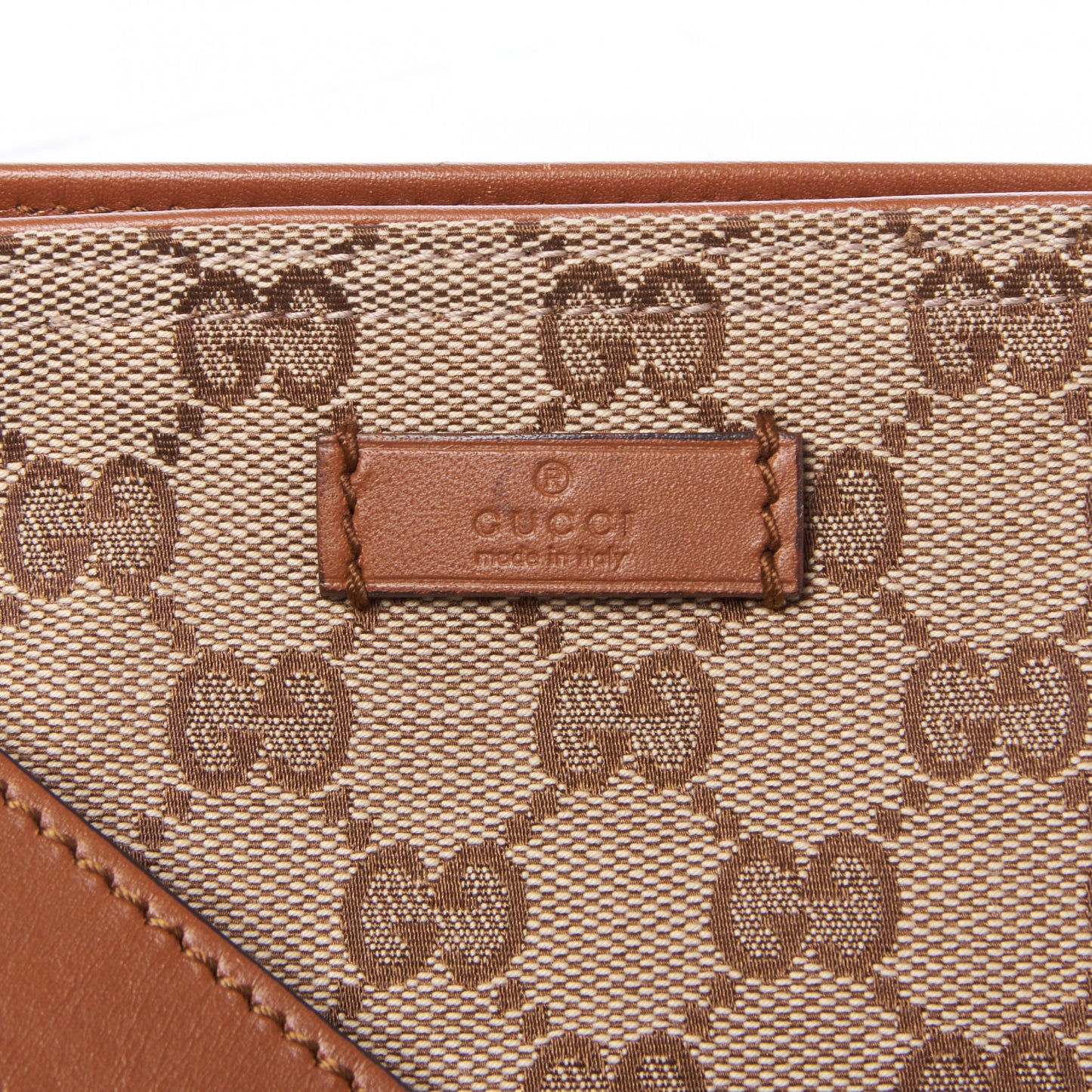 Monogram Messenger Brown