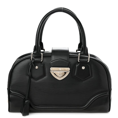 Louis Vuitton Epi Bowling Montaigne GM Black 1 of 13
