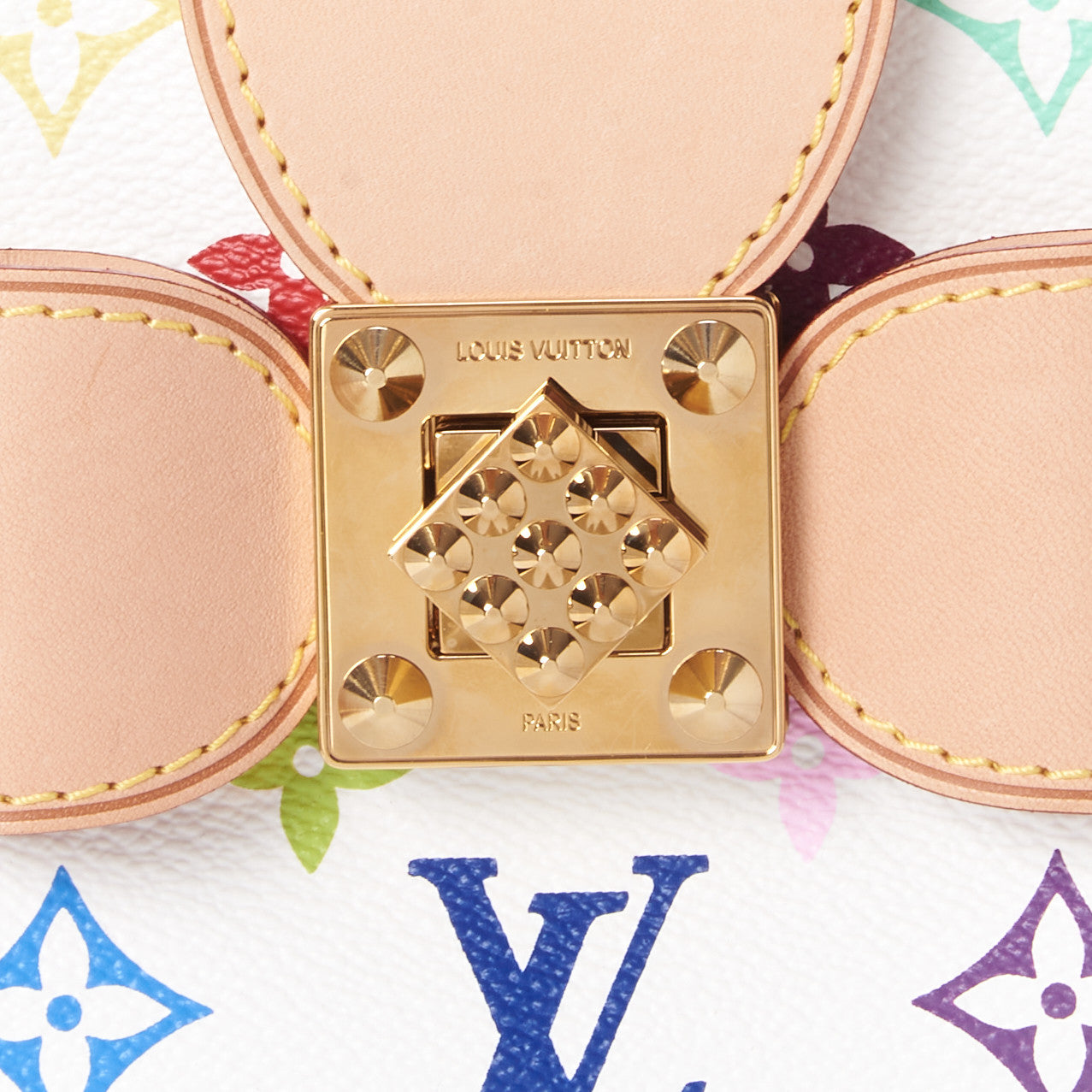 Monogram Multicolor Annie MM White