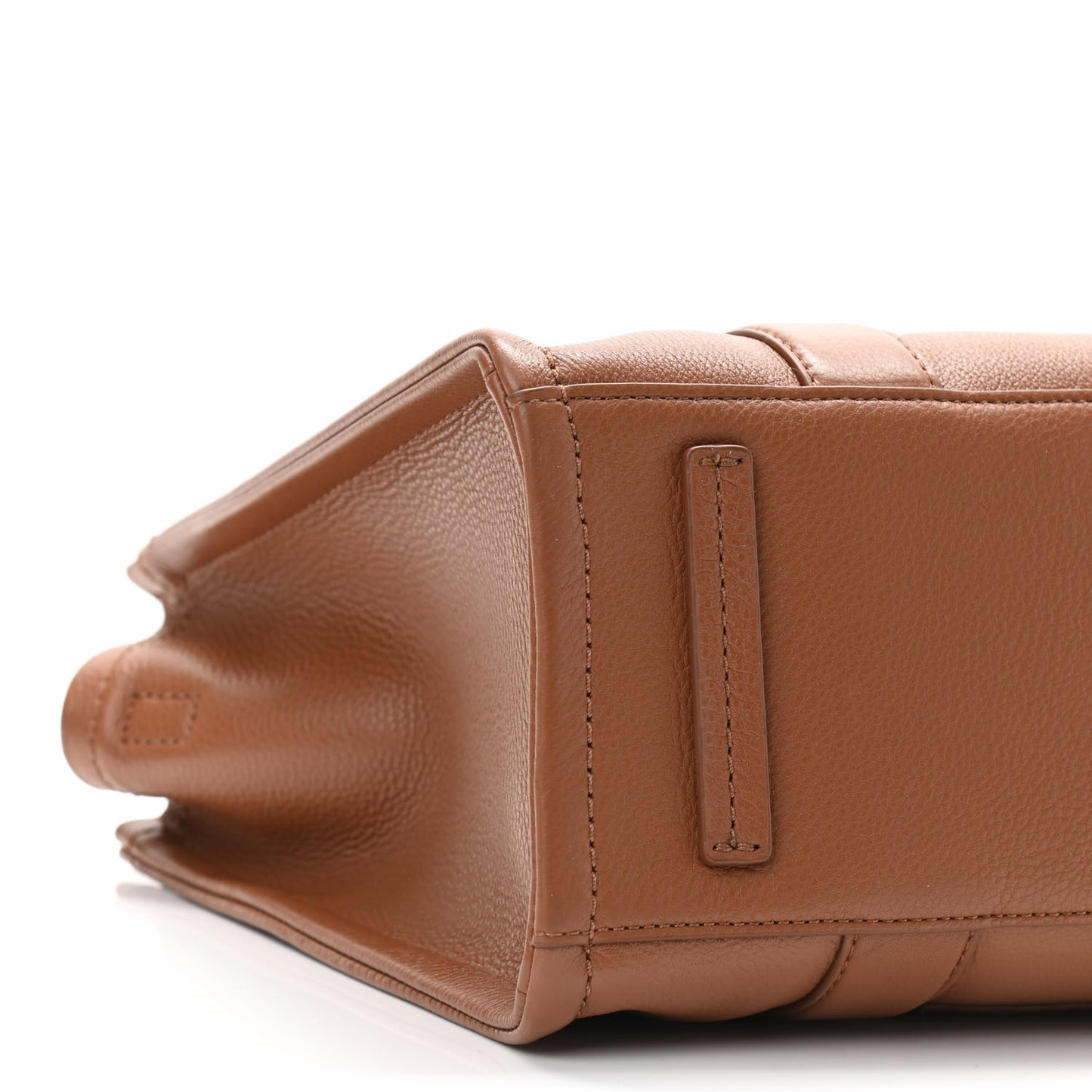 Grained Calfskin Medium The Tote Bag Argan Oil
