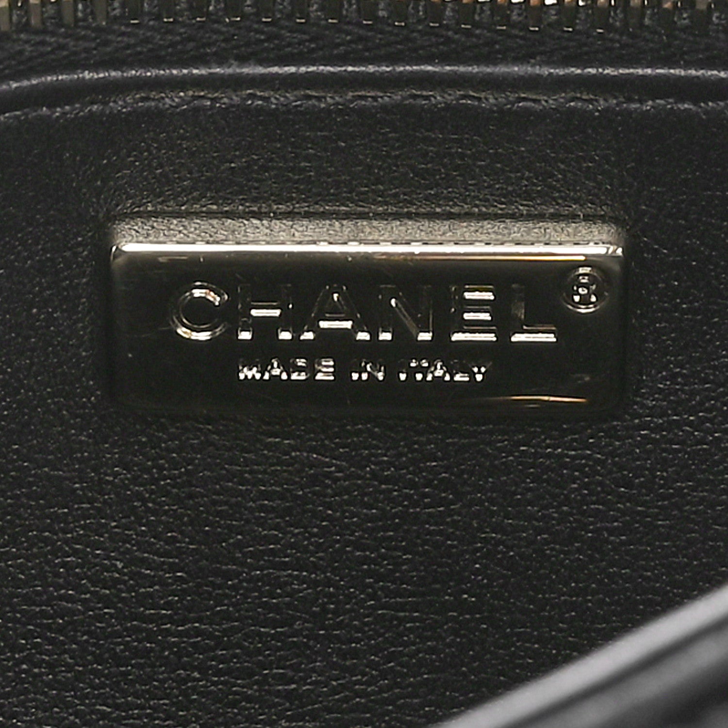 Chanel Sequin Small Single Flap Rectangular Flap Black Silver 6 of 11
