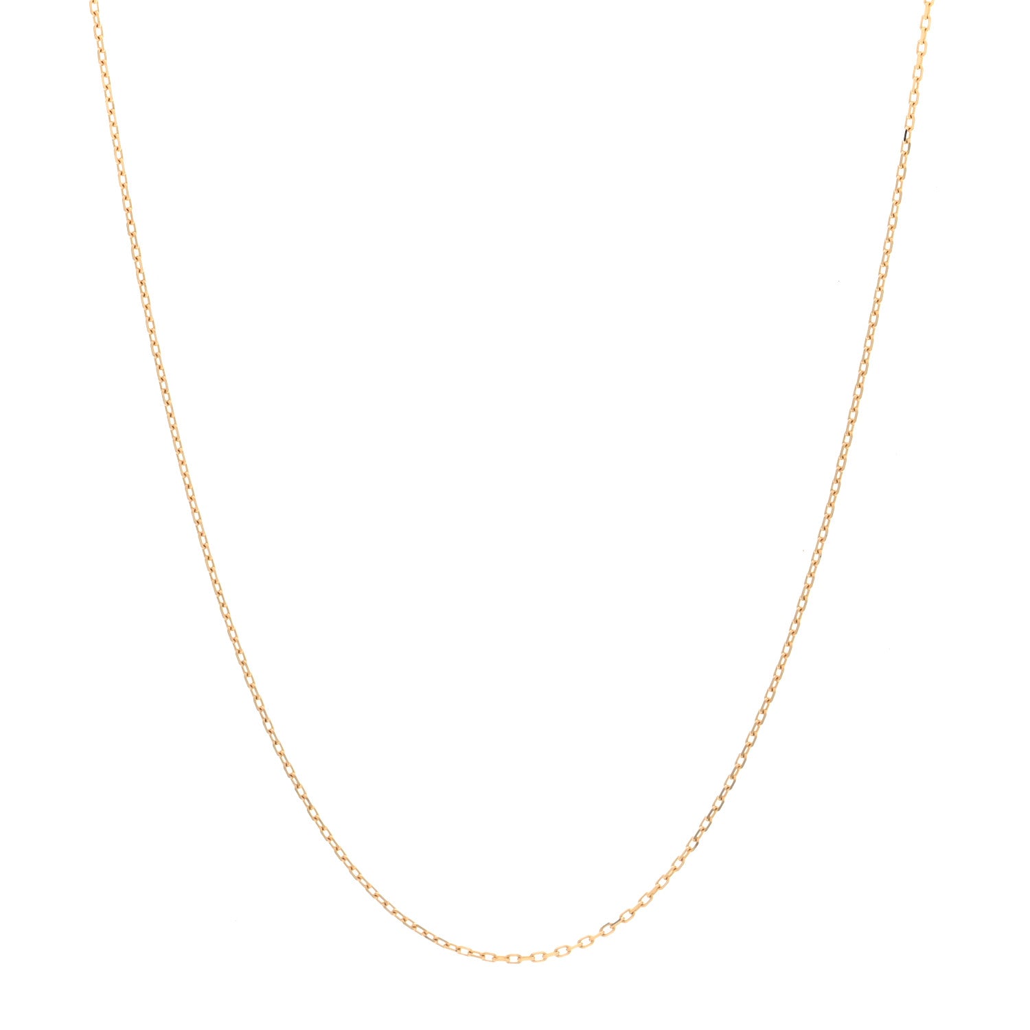 Cartier 18K Yellow Gold Chain Necklace 1 of 4