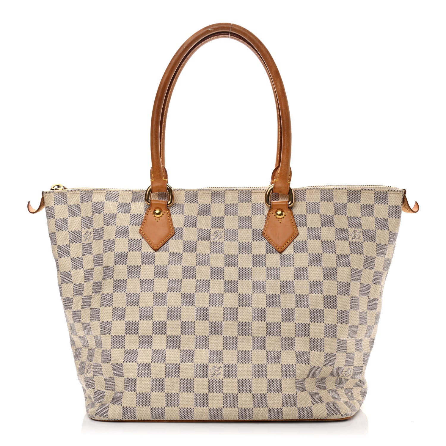 Louis Vuitton Damier Azur Saleya MM 1 of 15