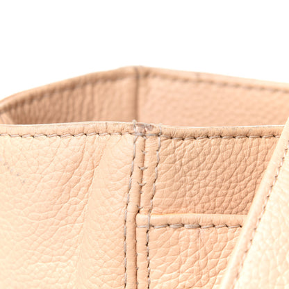 Chanel Calfskin Cerf Executive Shopper Tote Beige 12 of 14