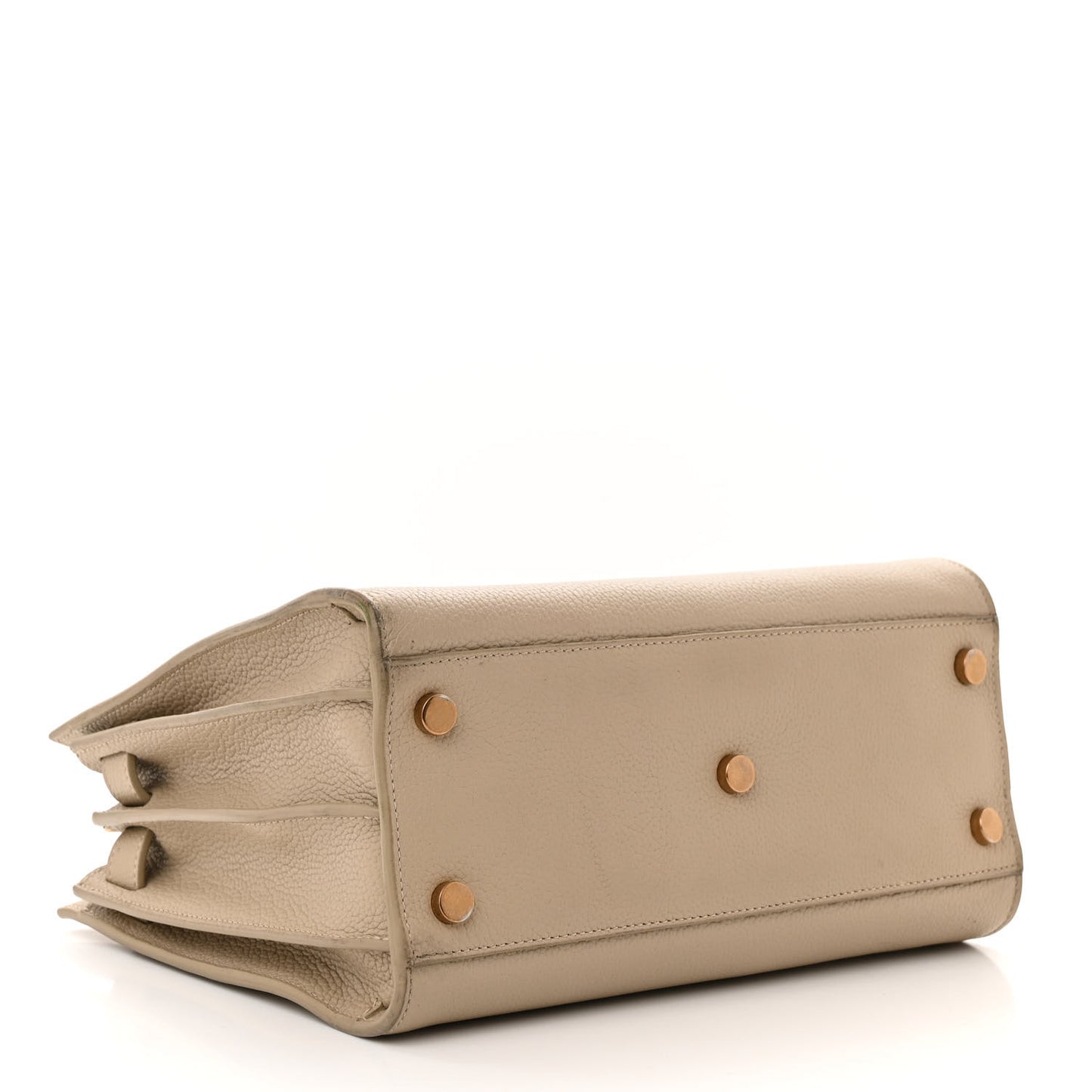 Grained Calfskin Baby Sac De Jour Souple Sea Salt