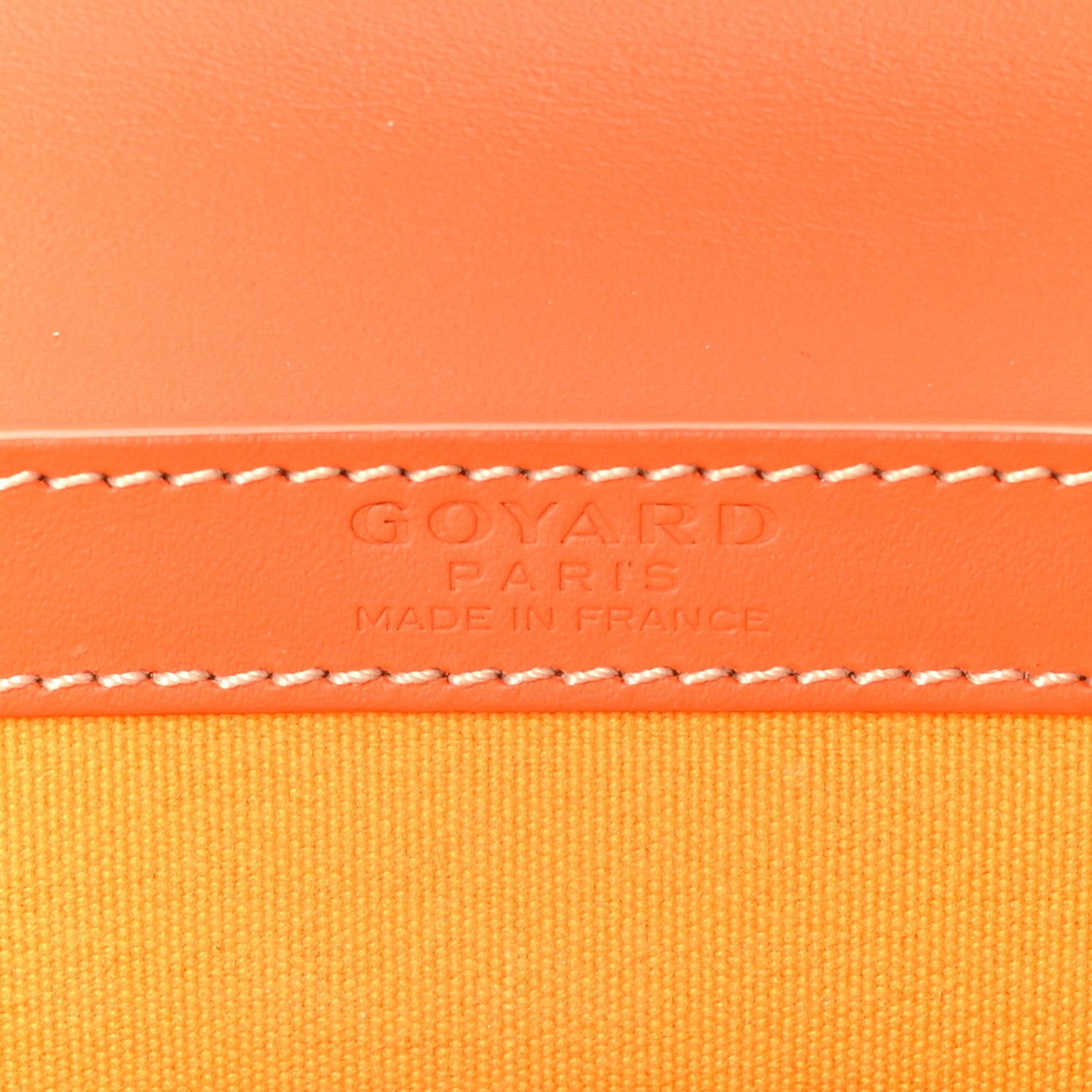 Goyard Goyardine Structure Mini Saigon Orange 6 of 8