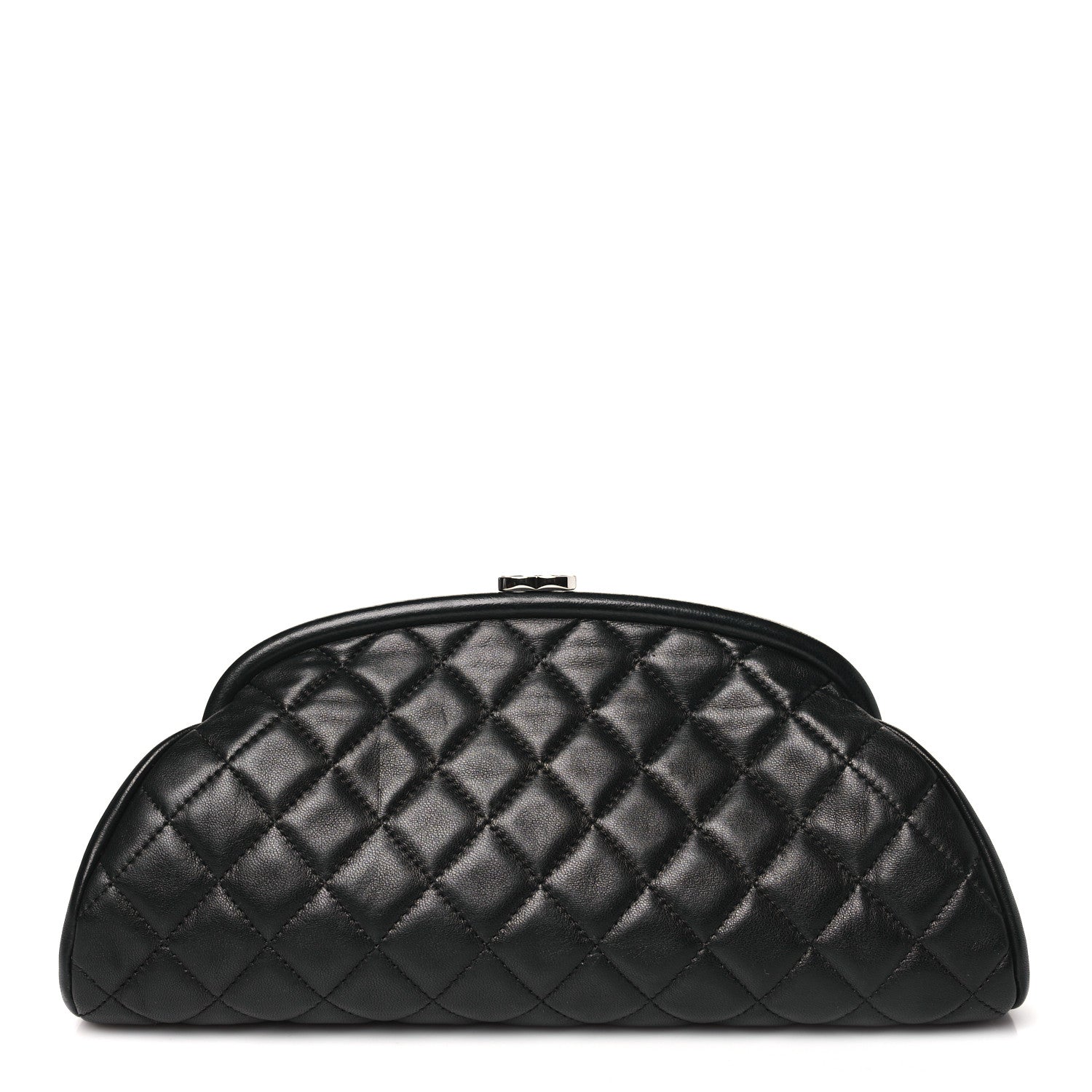 Chanel Lambskin Quilted Timeless Clutch Black 1 of 10