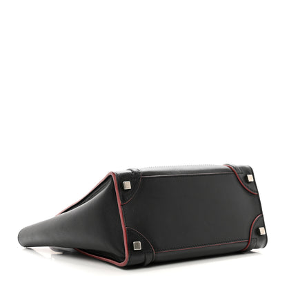 Celine Smooth Calfskin Micro Luggage Black 4 of 11