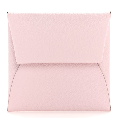 Hermes Chevre Mysore Bastia Coin Purse Rose Sakura 1 of 8