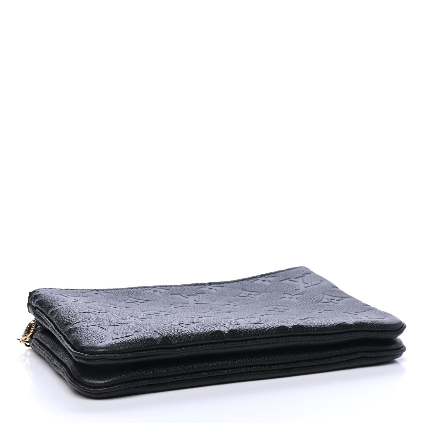 Empreinte Double Zip Pochette Black