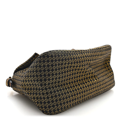 Fendi Micro Zucchino Forever Mini Mama Baguette Black Gold 4 of 9