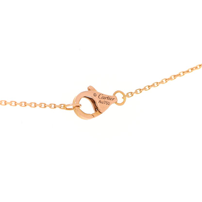 Cartier 18K Pink Gold Tsavorite Black Lacquer Panthère De Cartier Pendant Necklace 5 of 5