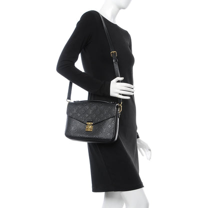 Louis Vuitton Empreinte Pochette Metis Black 2 of 11