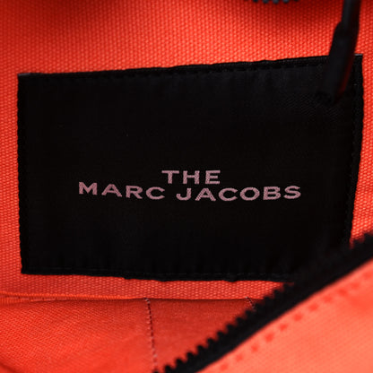 Marc Jacobs Cotton Canvas Medium The Traveler Tote Bag Orange 6 of 12