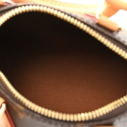 Louis Vuitton Monogram Nano Speedy Bandouliere 5 of 10