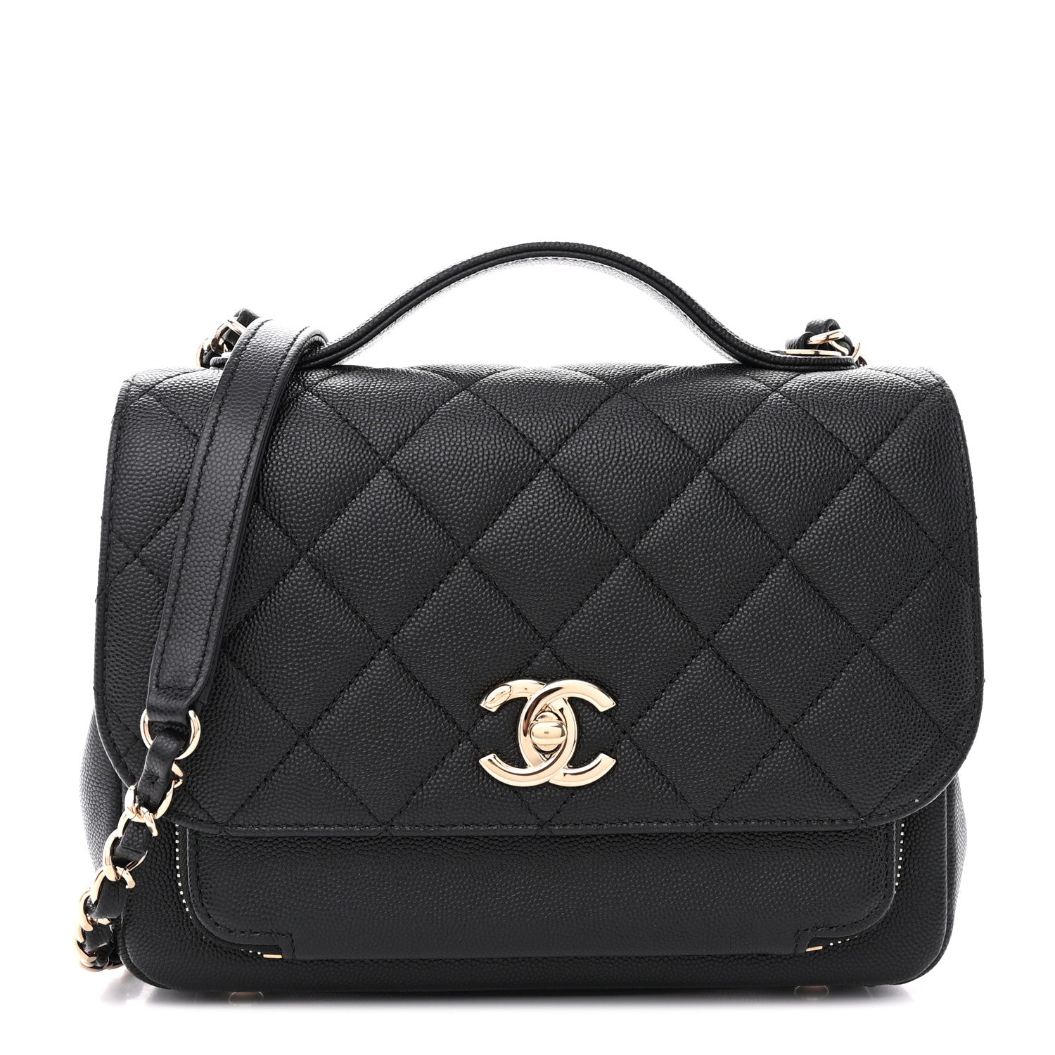 Chanel Caviar Quilted Medium Business Affinity Flap Black 1 of 11