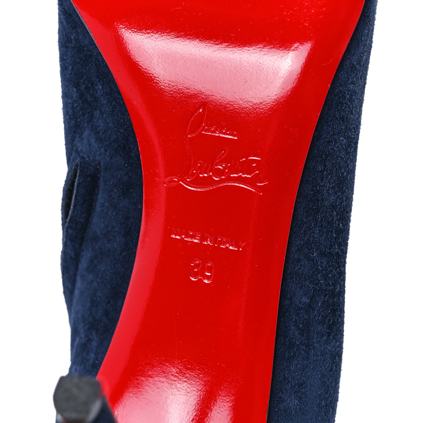 Veau Velours Belle 85 Ankle Boots 39 China Blue