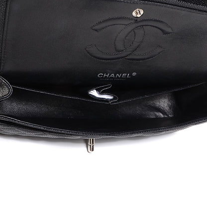 Chanel Caviar Quilted Medium Double Flap Black 6 of 9