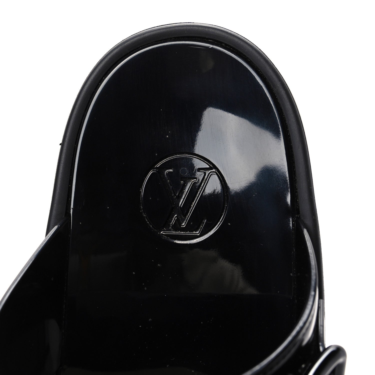 Louis Vuitton Monogram Sunbath Flat Mule Sandals 40 Black 6 of 7